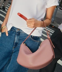kate spade new york Loop Pebbled Leather Shoulder Bag