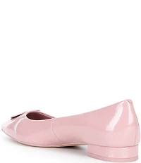 kate spade new york Lover Patent Leather Pointed Toe Heart Flats