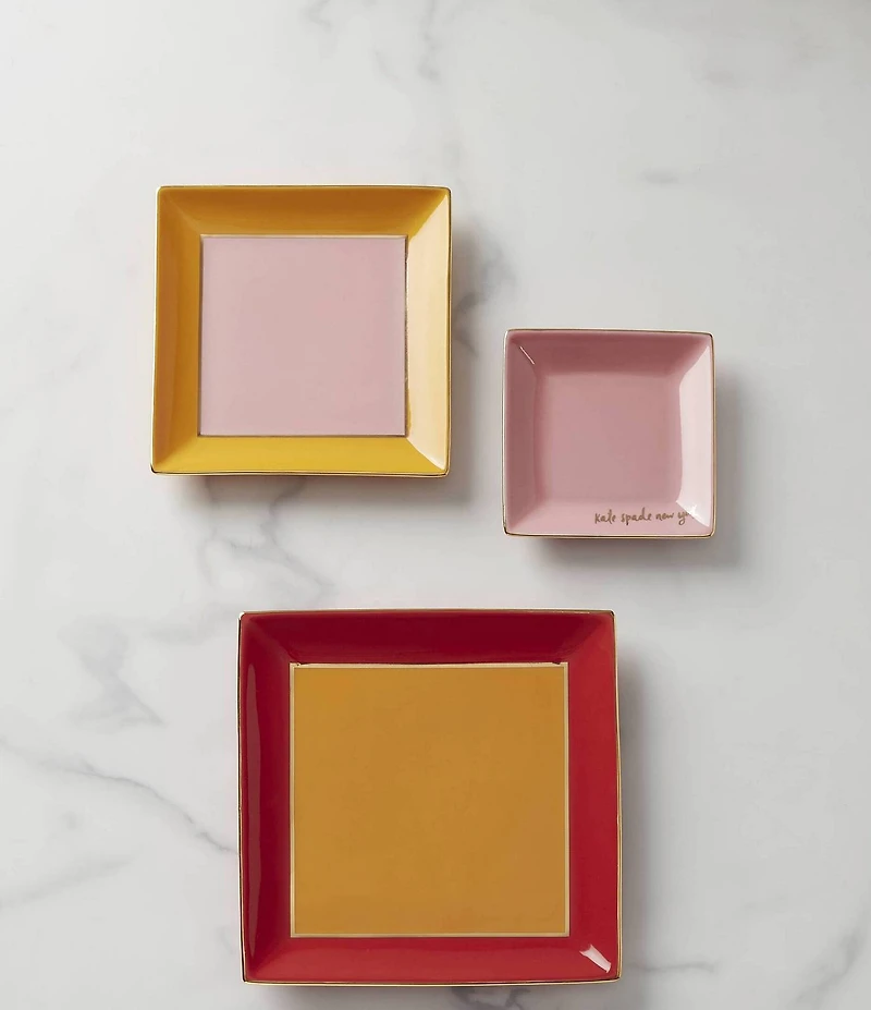 kate spade new york Make It Pop 3-Piece Decorative Tray Set