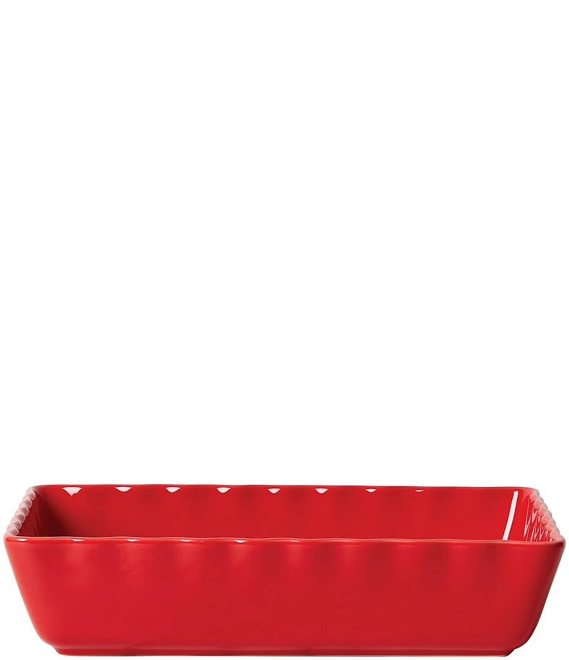 kate spade new york Make It Pop Rectangular Red Baking Dish