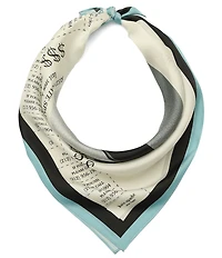 kate spade new york Missing Shoe Silk Bandana Scarf
