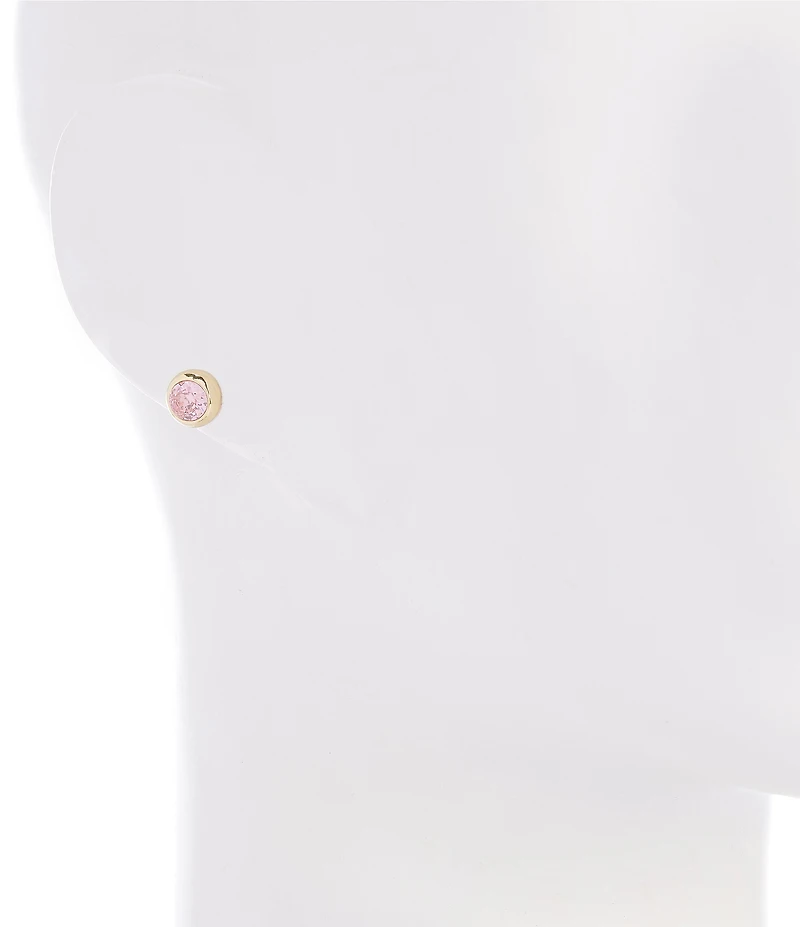 kate spade new york Molten Glass Round Stone Stud Earrings