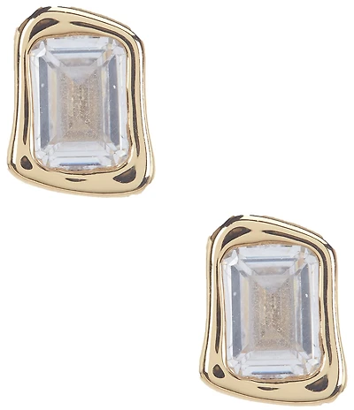 kate spade new york Molten Small Glass Chunky Stud Earrings