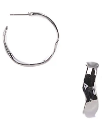 kate spade new york Molten Hoop Earrings