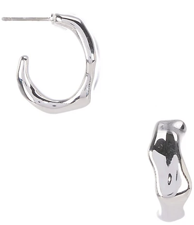 kate spade new york Molten Chunky Hoop Earrings