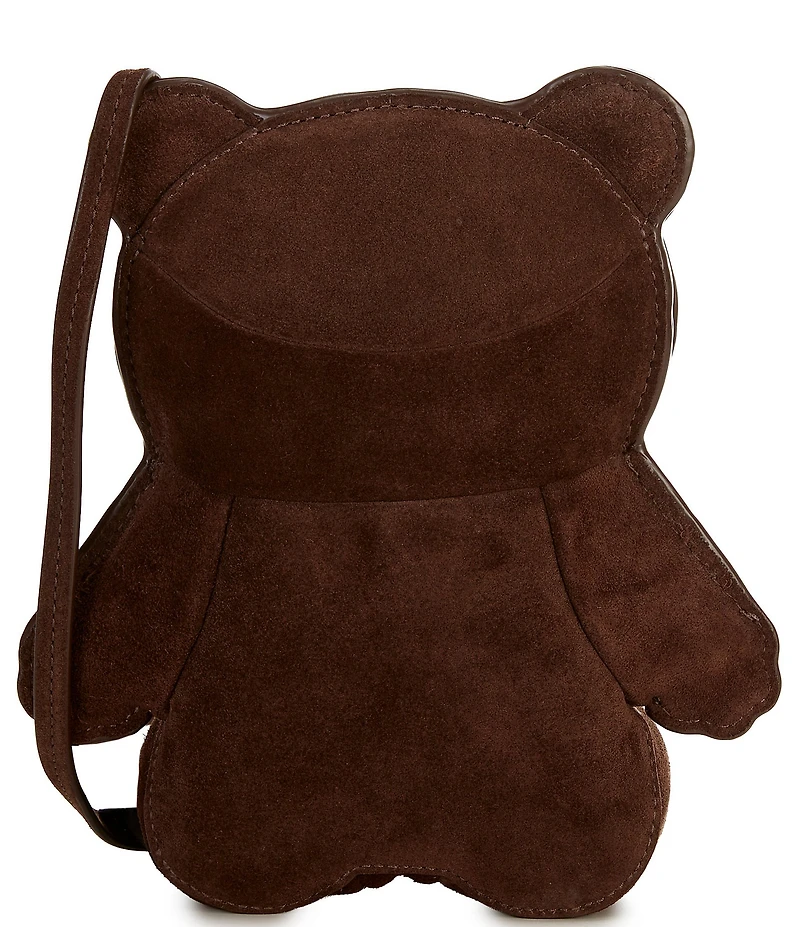 kate spade new york Monsters Teddi Bear Suede Mini Bag