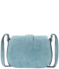 kate spade new york Nouveau Denim Suede Mini Saddle Crossbody Bag