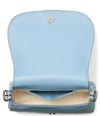 kate spade new york Nouveau Denim Suede Mini Saddle Crossbody Bag
