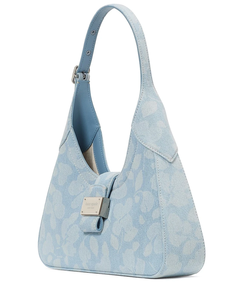 kate spade new york Nouveau Printed Denim Small Shoulder Bag