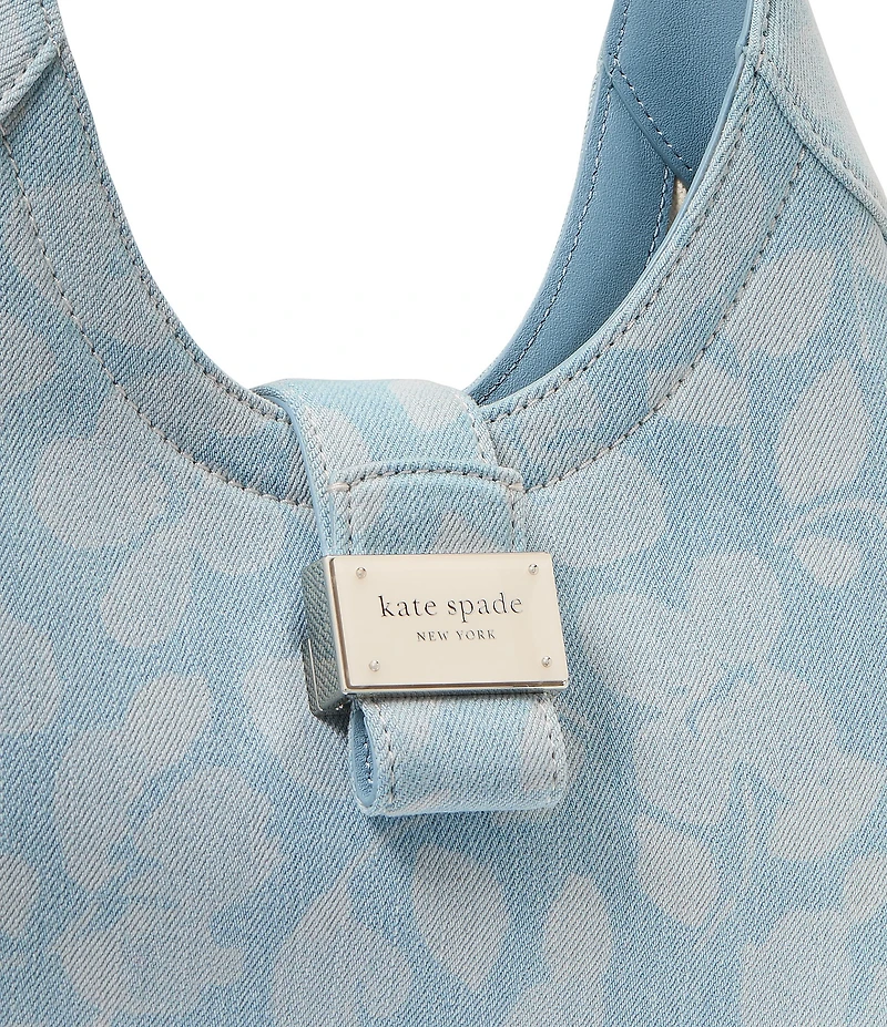 kate spade new york Nouveau Printed Denim Small Shoulder Bag