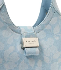 kate spade new york Nouveau Printed Denim Small Shoulder Bag