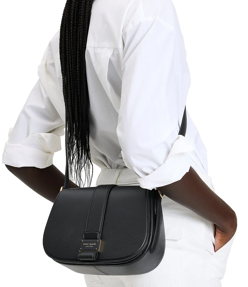 kate spade new york Nouveau Medium Saddle Bag