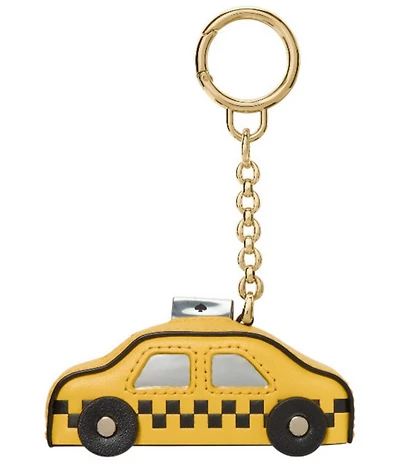 kate spade new york On A Roll Taxi Leather Bag Charm