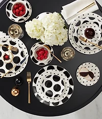 kate spade new york On The Dot 12-Piece Dinnerware Set