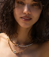 kate spade new york One In A Million Charm Holder Chain Necklace