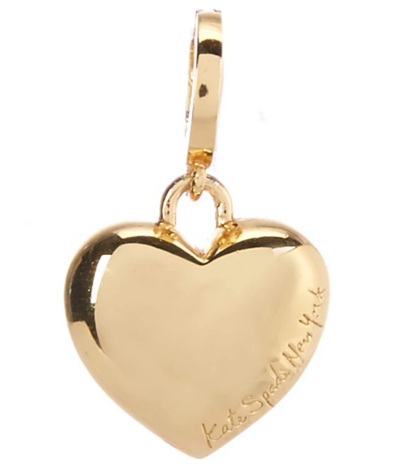 kate spade new york One In A Million Metal Heart Charm