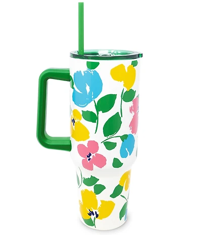 kate spade new york Painterly Bouquet Stainless Steel Tumbler