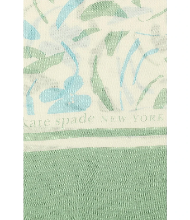 kate spade new york Painters Garden Oblong Scarf