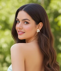 kate spade new york Pansy Stud Earrings