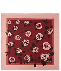 kate spade new york Park Rose Silk Square Scarf