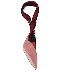 kate spade new york Park Rose Silk Square Scarf