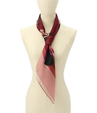 kate spade new york Park Rose Silk Square Scarf