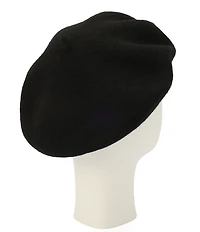 kate spade new york Pearl Bow Felt Knit Beret Hat