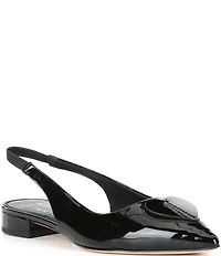 kate spade new york Perfect Pair Patent Leather Slingback Flats