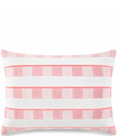 kate spade new york Plaid Velvet Reversible Decorative Throw Pillow