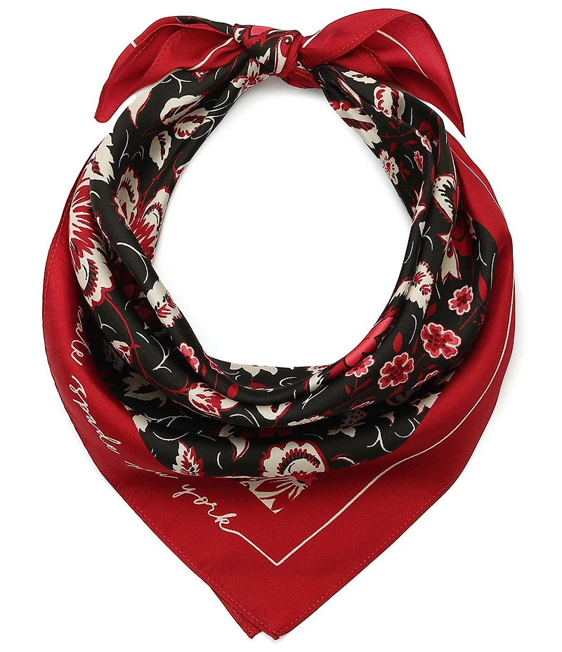 kate spade new york Pretty Paisley Silk Bandana Scarf