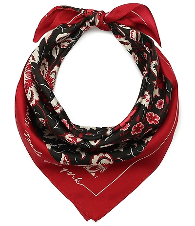 kate spade new york Pretty Paisley Silk Bandana Scarf