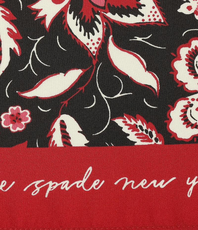 kate spade new york Pretty Paisley Silk Bandana Scarf