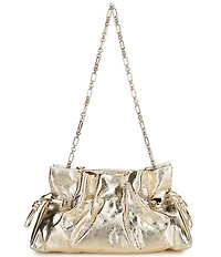 kate spade new york Rio Metallic Drawstring Clutch Shoulder Bag