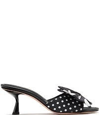 kate spade new york Rue Polka Dot Bow Slide Sandals