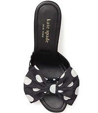 kate spade new york Rue Polka Dot Bow Slide Sandals