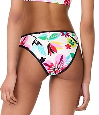 kate spade new york Safari Floral High Cut Classic Swim Bottom