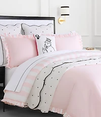 kate spade new york Sateen Ruffle Reversible Comforter Mini Set
