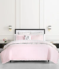kate spade new york Sateen Ruffle Reversible Comforter Mini Set