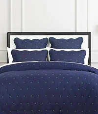 kate spade new york Scalloped Edge Reversible Quilt Bedding Mini Set