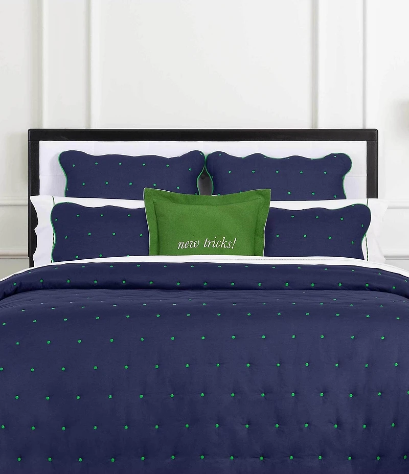 kate spade new york Scalloped Edge Reversible Quilt Bedding Mini Set