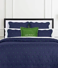 kate spade new york Scalloped Edge Reversible Quilt Bedding Mini Set