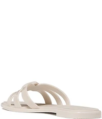 kate spade new york Sculpted Spade Jelly Slip On Sandals