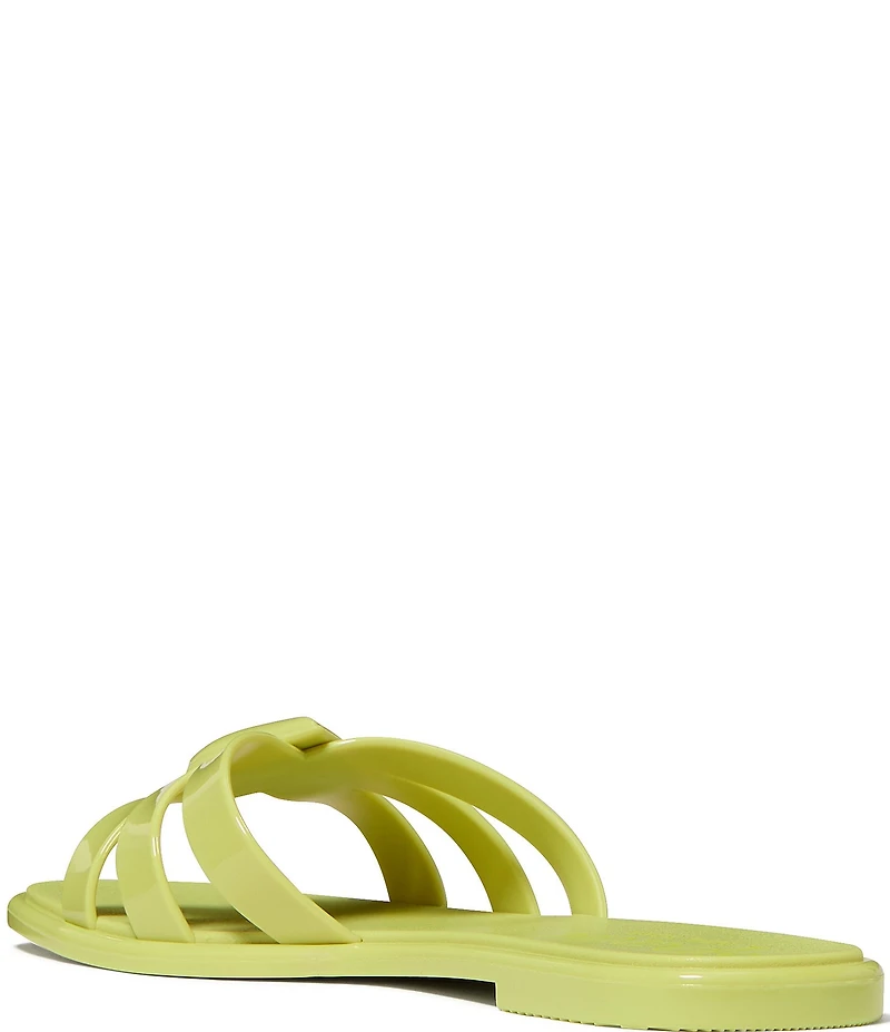 kate spade new york Sculpted Spade Jelly Slip On Sandals