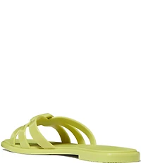 kate spade new york Sculpted Spade Jelly Slip On Sandals