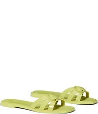 kate spade new york Sculpted Spade Jelly Slip On Sandals