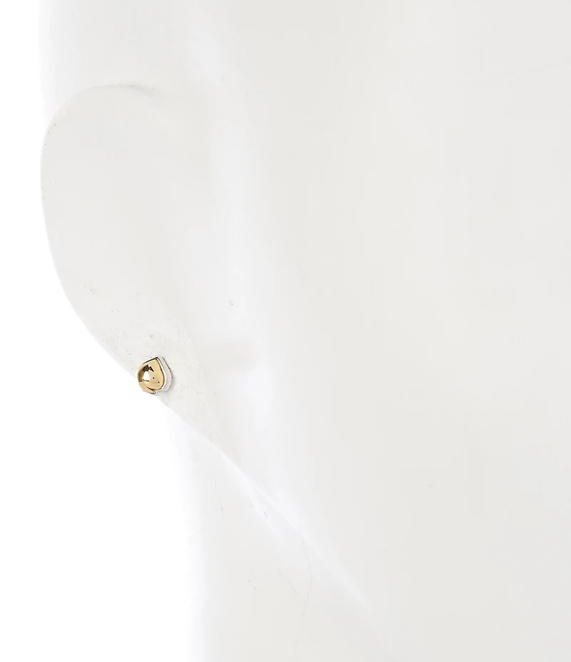 kate spade new york Sculpted Spade Mini Stud Earrings