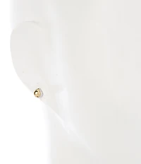kate spade new york Sculpted Spade Mini Stud Earrings