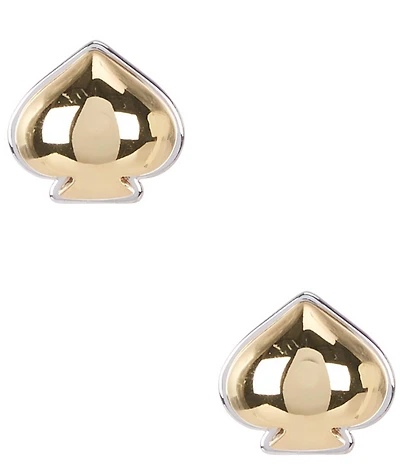 kate spade new york Sculpted Spade Stud Earrings