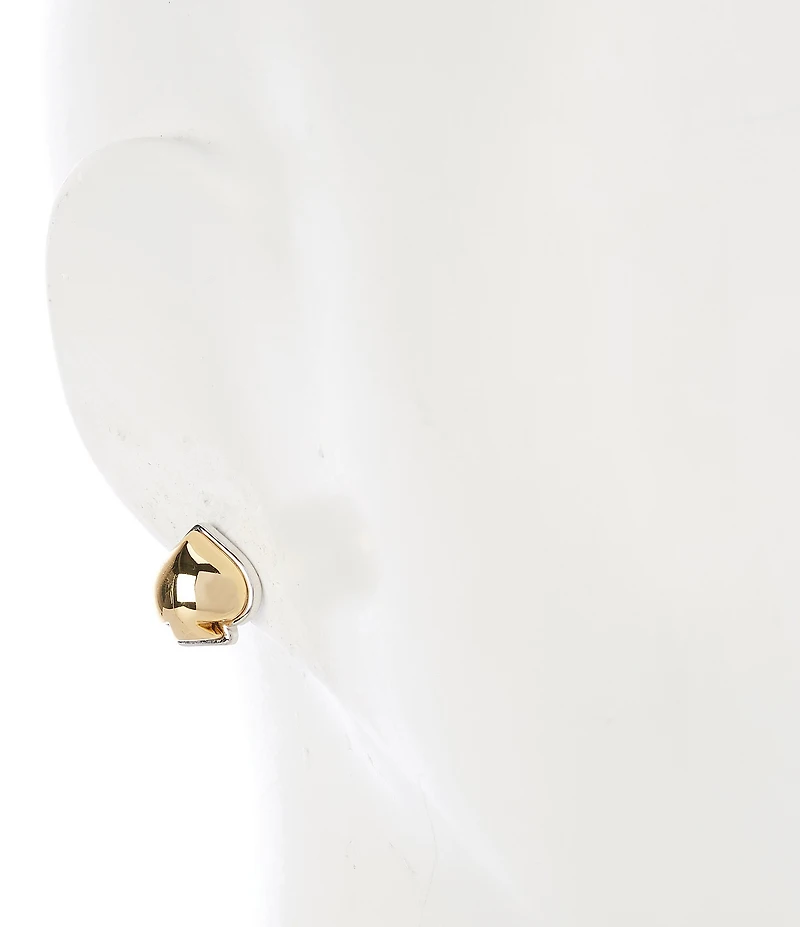 kate spade new york Sculpted Spade Stud Earrings