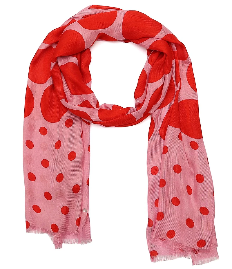 kate spade new york Seasonless Dot Oblong Scarf